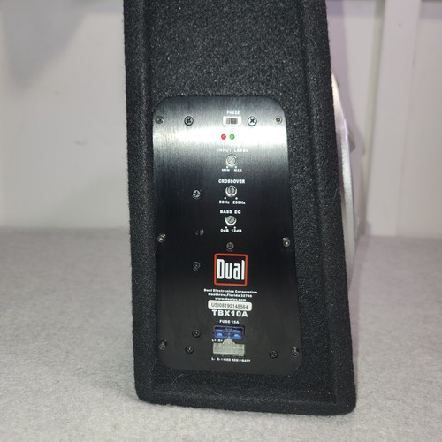 Dual Electronics TBX10A 10" Enclosed Subwoofer W/ Built-in Amplifier With Manual - Picture 5 of 8