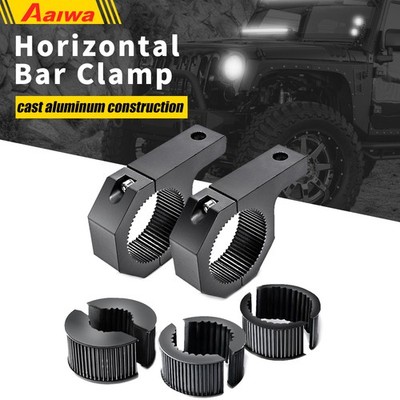 UTV ATV Mount Bracket For LED Whip Light Flag Bar -Fits 1.75'' to 2'' Rollbar Cage