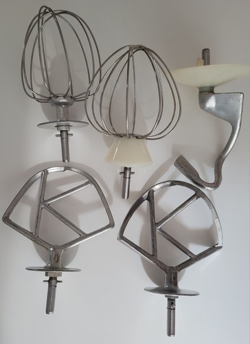 5 x Original Aufsätze Kenwood Chef 2 x Ballon Schneebesen, 2 x K Quirl, Knethaken