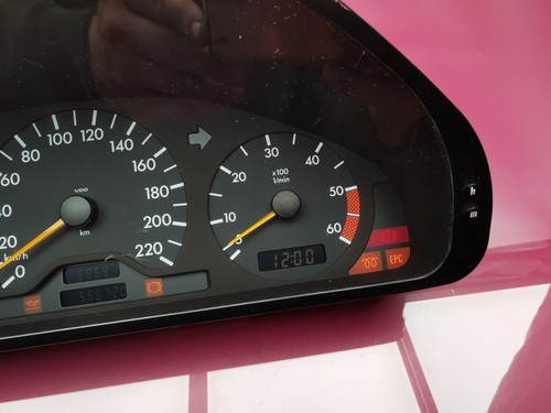 MERCEDES W202 C Class SPEEDOMETER INSTRUMENT CLUSTER 566K 93 - Picture 4 of 8