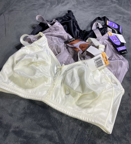 Bali BH 40DD Comfort U Rücken Bügellose Bügel BH 3er Set NEU Neu mit Etikett - Bild 1 von 9