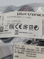 209749-101 Plantronics Blackwire C3220 USB C headset with mic