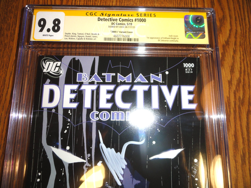 Detective Comics #1000 RARE Signature Series Jock Variant CGC 9.8 SS Batman DC - Picture 2 of 2