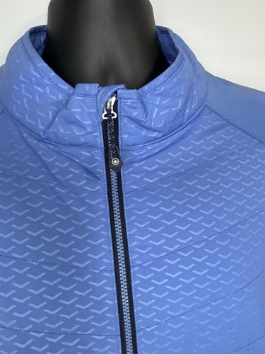 Chaqueta de golf Peter Millar Merge Elite Bondi Crown deportiva azul para hombre talla XXL NUEVA CON ETIQUETAS - Imagen 5 de 20