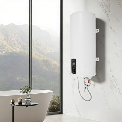 220v 60l Vertikal Warmwasserspeicher Boiler Elektrischer Wassererhitzer 2000w
