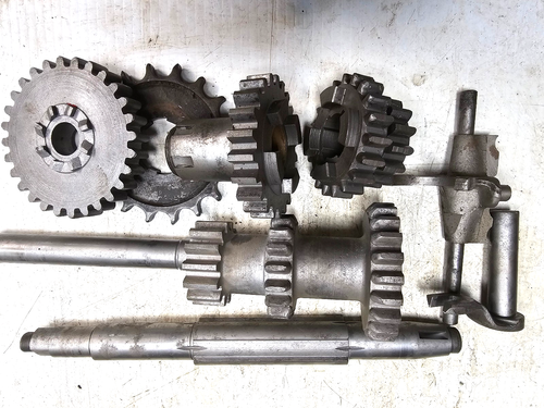 Indian Sport Scout 741 Transmission Main Shaft Cluster Clutch Frame Indian G878 - Picture 17 of 22