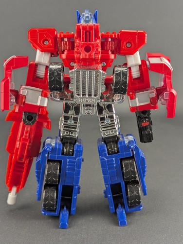 Transformers Age of Extinction Evolution Optimus Prime completo Hasbro AOE TRU - Imagen 3 de 5