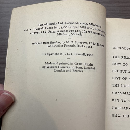 The Penguin Russian Course. A Complete Course For Beginners J. L. I. Fennell PB - Picture 9 of 9
