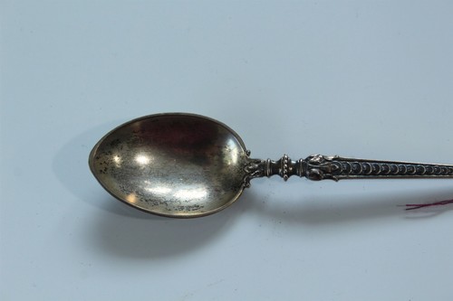 Vintage .800 Silver Souvenir Spoon Marked 800 With Hallmark 800 Equestrian - Picture 2 of 12