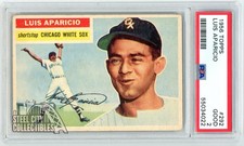 Luis Aparicio 1956 Topps Rookie Card #292 PSA 2 Good