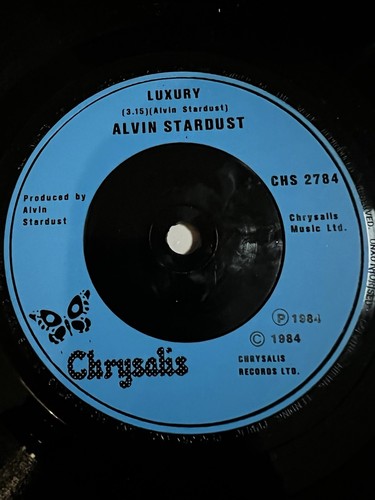 Alvin Stardust. I Feel Like Buddy Holly / Luxury. 7" 45RPM 1984 Single RARE - Picture 8 of 11