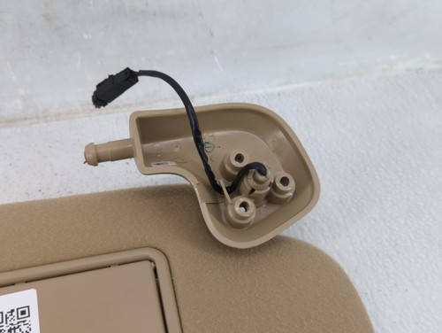2013 Ford Expedition Passenger Sun Visor Mirror Right Sunvisor Beige XYRM6 - Picture 7 of 9