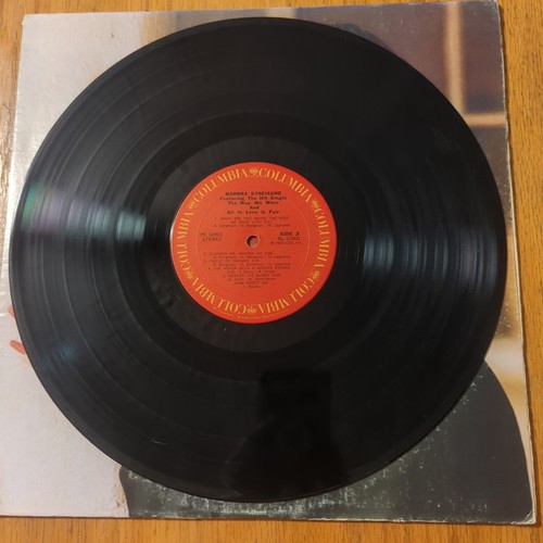 Barbra Streisand Self Titled LP 1974 Columbia PC32801 - Picture 4 of 4