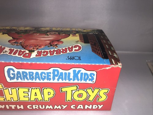 1986 Topps Garbage Pail Kids Cheap Toy Empty Box Container Only Series 1 *Read - Bild 13 von 19