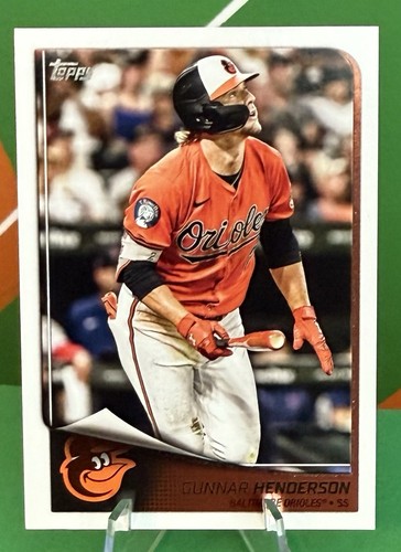 2025 Topps Flagship Collection Gunnar Henderson #96 Orioles MINT "ASCARDS" - Bild 1 von 2