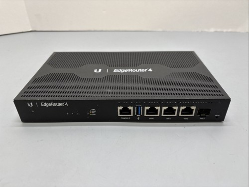 Ubiquiti ER-4 EdgeRouter 4 Port Gigabit Router 10/100/1000 Mbps 1x SFP Port