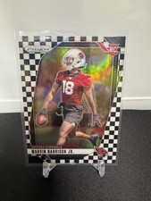 2024 Checkerboard Marvin Harrison Jr. Black & White Checker Prizm #375 RC Rookie