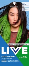 Schwarzkopf LIVE Blue Hair Dye Semi-Permanent Colour HaptiQ Up to 15 Washes