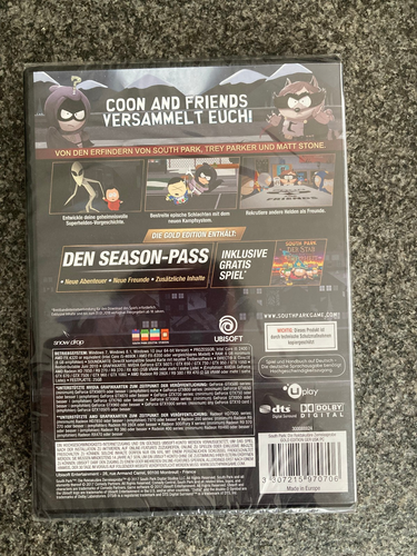 South Park Die rektakuläre Zerreissprobe Gold Edition uncut PC DVD-ROM NEU OVP - Bild 2 von 2