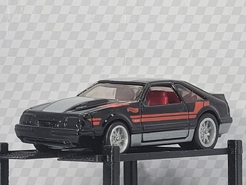 2025 Hot Wheels '92 Ford Mustang Black HW '70s vs '90s CUSTOM REAL RIDERS - Picture 4 of 11