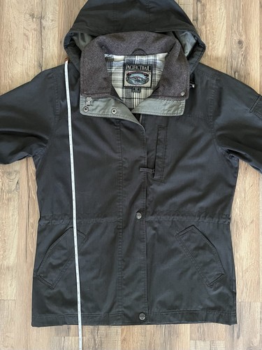 Men’s Pacific Trail Lined Insulated Winter Jacket w/Hoodie, Green, Size S - Picture 7 of 8