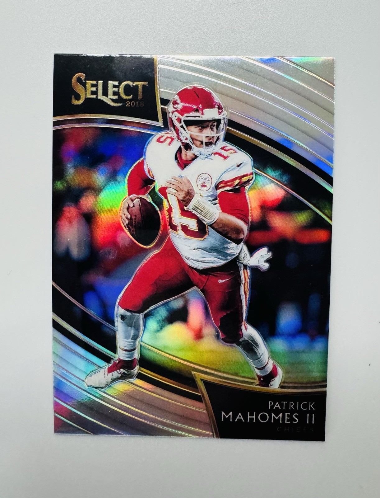 2018 Panini Select Field Level Patrick Mahomes II #232 Silver Prizm