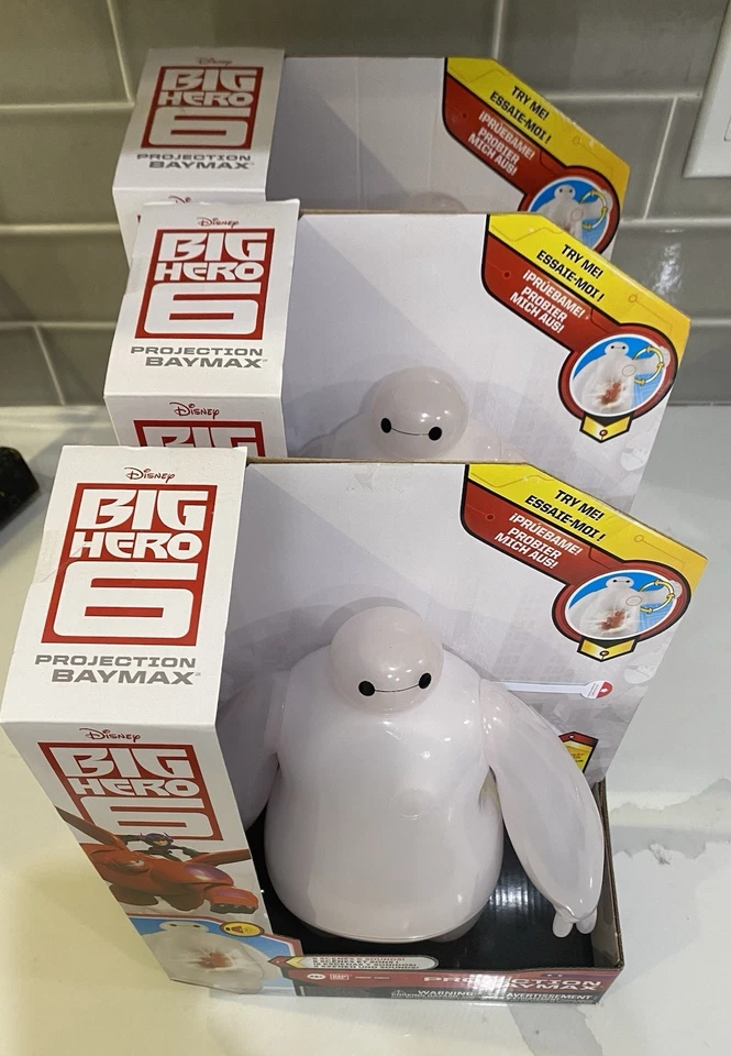 FIGURA DE ACCIÓN BAYMAX PROYECTION 1ª EDICIÓN 1ª EDICIÓN ~ TIENDA DISNEY ~ GRAN HÉROE 6 Foto 2 de 4