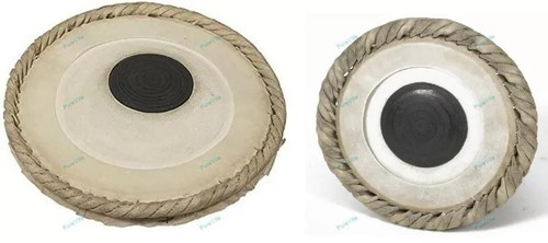 Professional Deluxe Quality Tabla Goatskin Dayan Gajra Right Head Skin - Picture 62 of 215