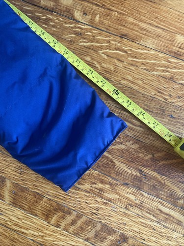 L.L. Bean Womens Sz XL Blue Ultrawarm Long Down Coat - Removable Hood - DownTek - Picture 16 of 18