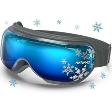 RENPHO Eye Massager with Heat  Music, Relax Therapy Eye Mask
