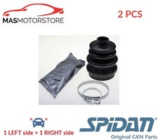 CV JOINT BOOT KIT PAIR TRANSMISSION SIDE FRONT RIGHT LEFT SPIDAN 36157 2PCS I
