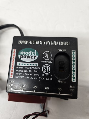 Model Power HO Model Train Transformer RL-1250 - Tested Good - Free Ship - Picture 2 of 5