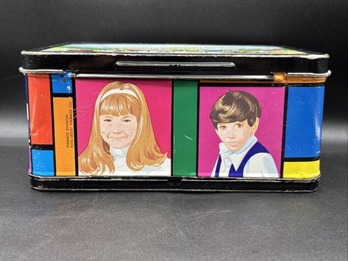 1971 Vintage Blech Brotdose THERMOS THE PARTRIDGE FAMILY USA made OHNE Thermoskanne ANSEHEN - Bild 6 von 8