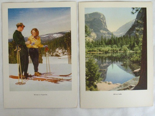 Vintage 1942 YOSEMITE CAMP CURRY LUNCH & DINNER MENUE COLLECTION - Picture 4 of 11