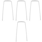 200 Stcs U Form verzinkter gemahlener Nagelfixiernagel Rasennagel Gartennagel