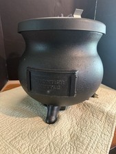 Tomlinson Frontier Kettle 12QT Food Warmer Cast Aluminum With ladle & insert