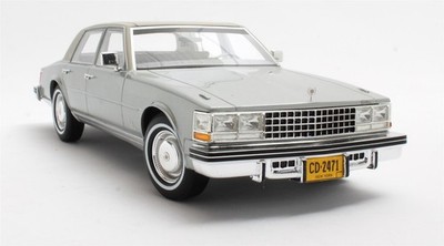 1976 CADILLAC SEVILLE SILVER W/VINYL TOP 1:18 SCALE BY CULT-SCALE MODELS