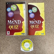 Mind Quiz Exercise Your Brain (PlayStation Portable) [Complete & Tested]