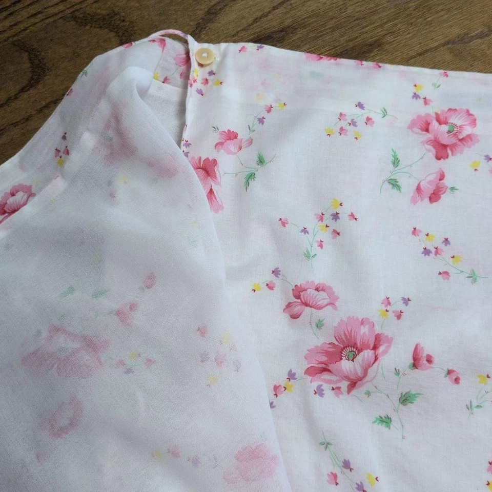 Ralph Lauren Falda Deportiva Floral Envolvente Rosa Flor Blanca Talla 11 Japón Foto 4 de 4