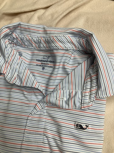 Polo Vineyard Vines Youth Performance Preppy taglia XL Edgartown & Sankaty - Foto 2 di 5