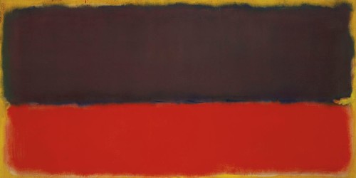 No. 13, 1951 by Mark Rothko Art Print Brown Red Yellow Poster 22x38 - Picture 2 of 2