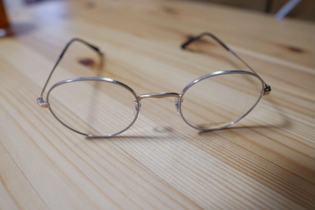OLIVER PEOPLES LAFFERTY WG Eyeglasses 48□22-145 Made in Japan New 