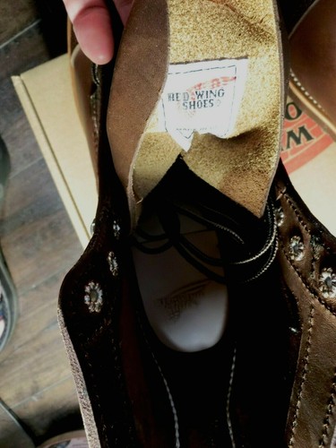 Red Wing Heritage Classic 6" Iron Ranger Boot #8111 Amber Made in USA - Picture 5 of 6