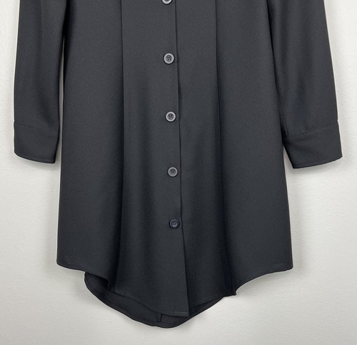 Camisa de vestir negra para mujer Bella Niele talla M - Imagen 4 de 8