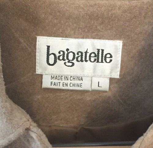 Women's Large Bagatelle suede jacket - Picture 9 of 12