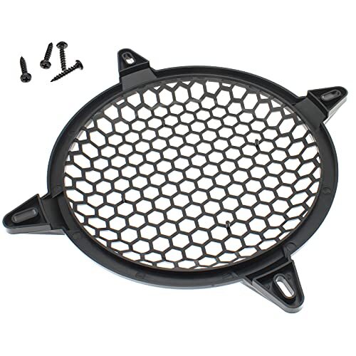Lautsprecher Grill Abdeckung 21 Cm - 2 Stück Schutzgitter Für Subwoofer