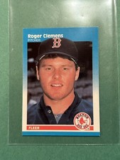 1987 Fleer Mini #20 Roger Clemens - Boston Red Sox