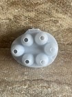 Vintage Jello Jell-o Jiggler Easter Blue 6 Egg Mold Oval Form Pour In Snap Close