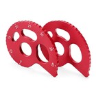 Chain Adjuster Blocks For SUZUKI DR 125 200 SE 250 R Djebel 200 S 120 SM Red