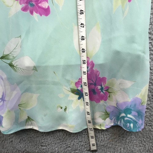 Vestido largo floral pastel floral K Studio, talla 14 - Imagen 8 de 9